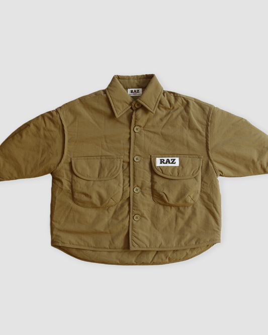 Woody Quilted Jacket in Capuccino