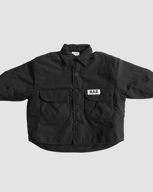 Dimmer Quilted Jacket in Charcoal