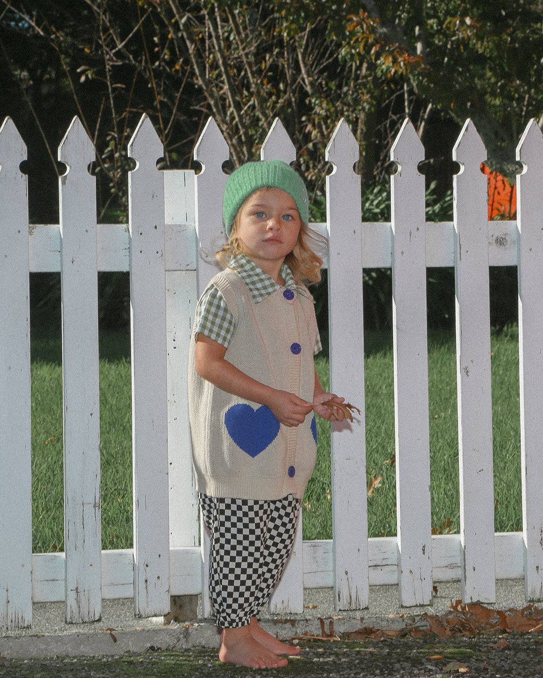 Sylvie Knitted Vest in Latte