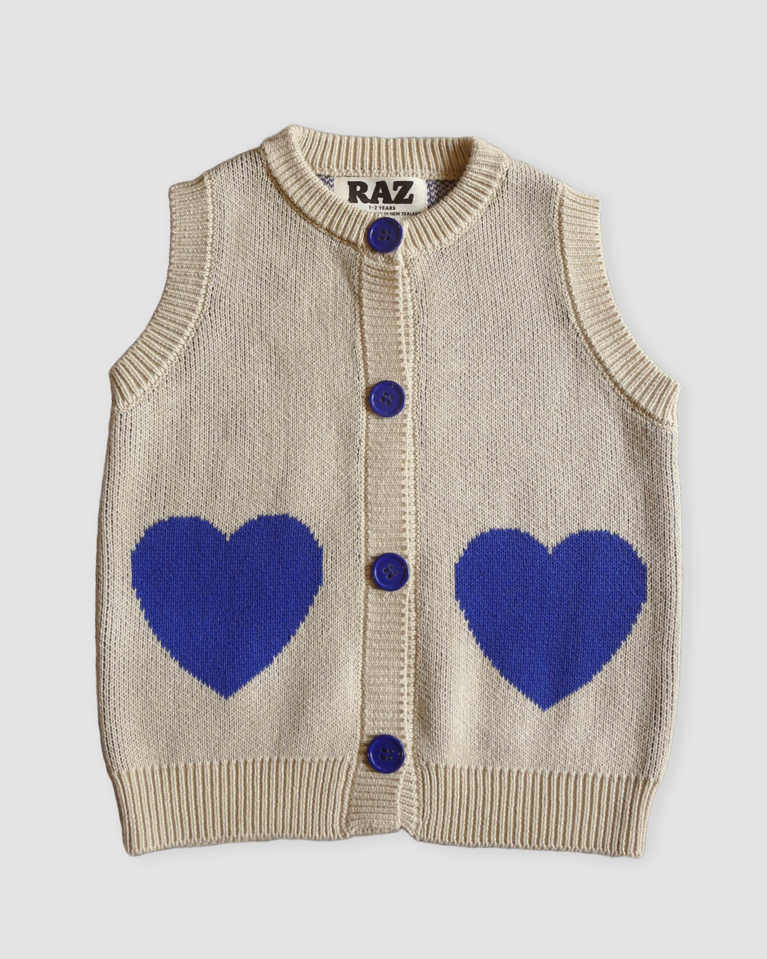 Sylvie Knitted Vest in Latte