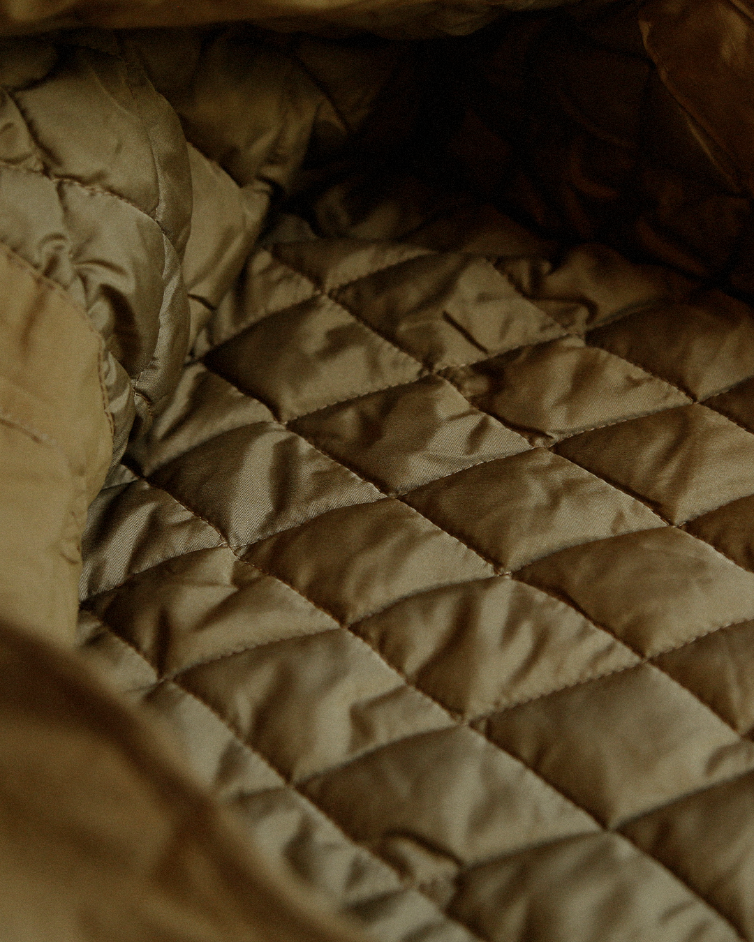 Woody Quilted Jacket in Capuccino