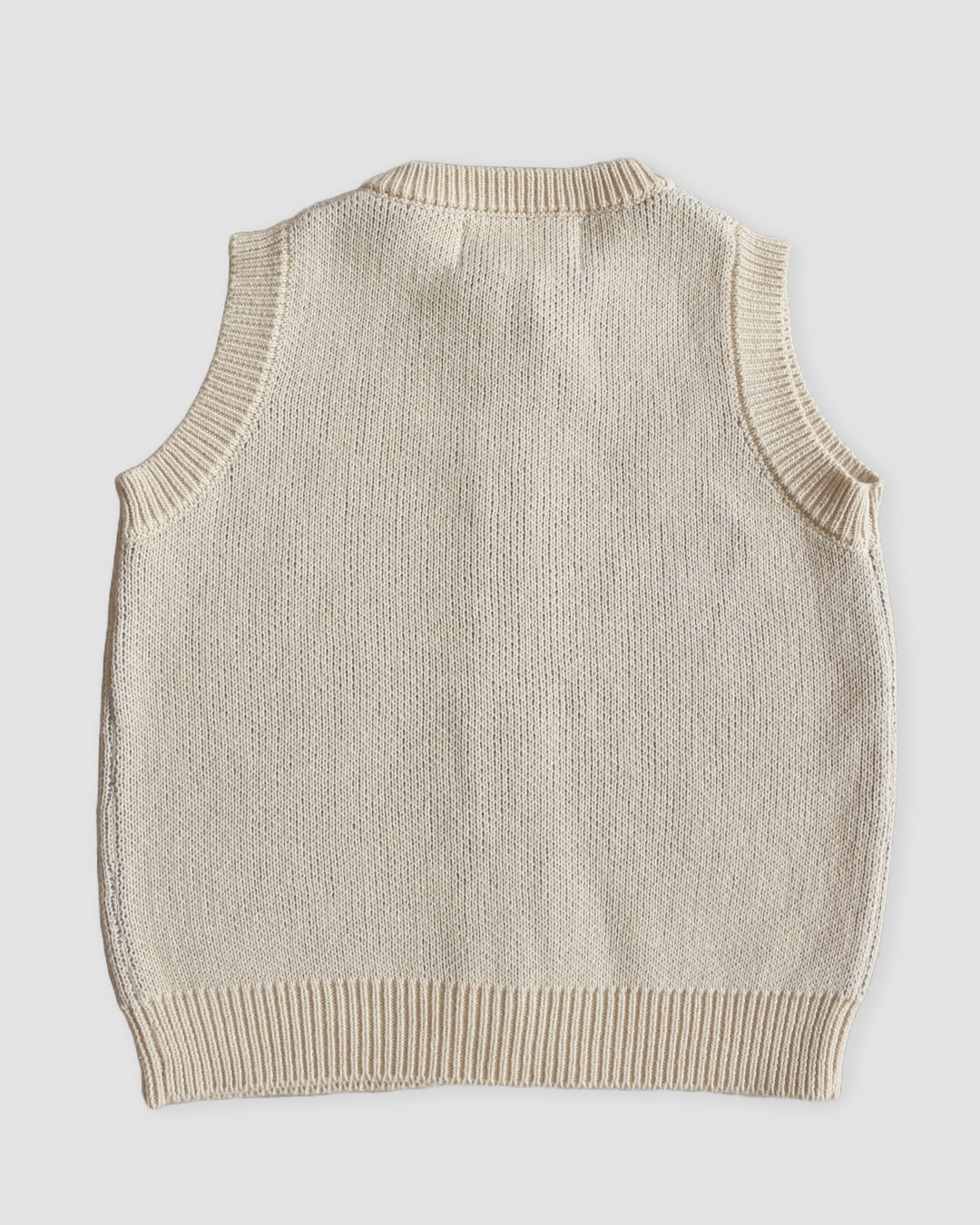 Sylvie Knitted Vest in Latte