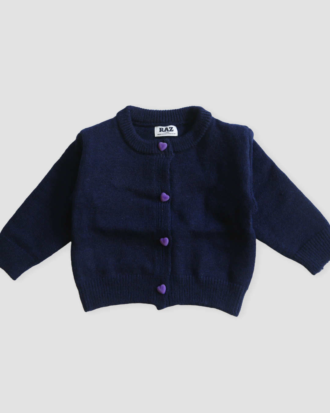 Roe Cardi in Blueberry