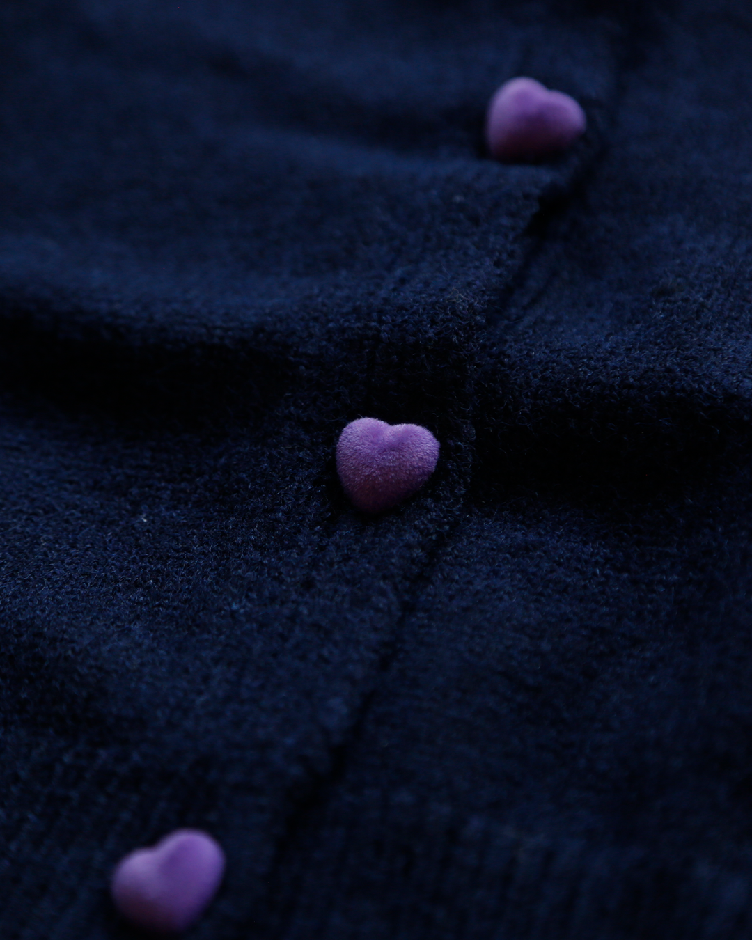 Roe Cardi in Blueberry